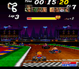 Street Racer (USA) In game screenshot